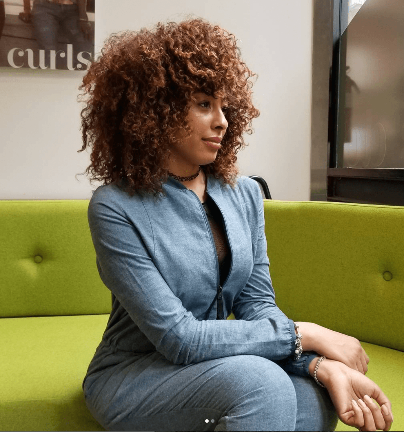Voluminous Natural Curls