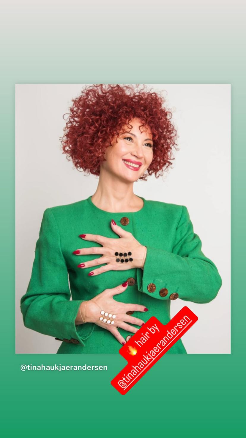 Voluminous Auburn Curly Bob with defined curls in Manhattan, New York