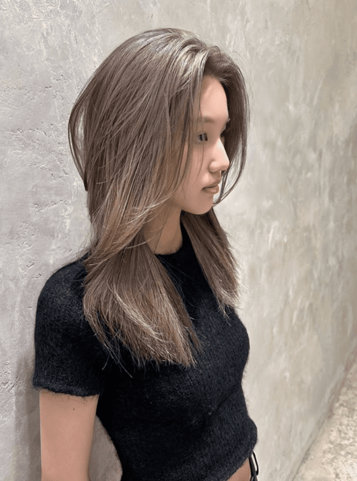 Ash Brown Balayage