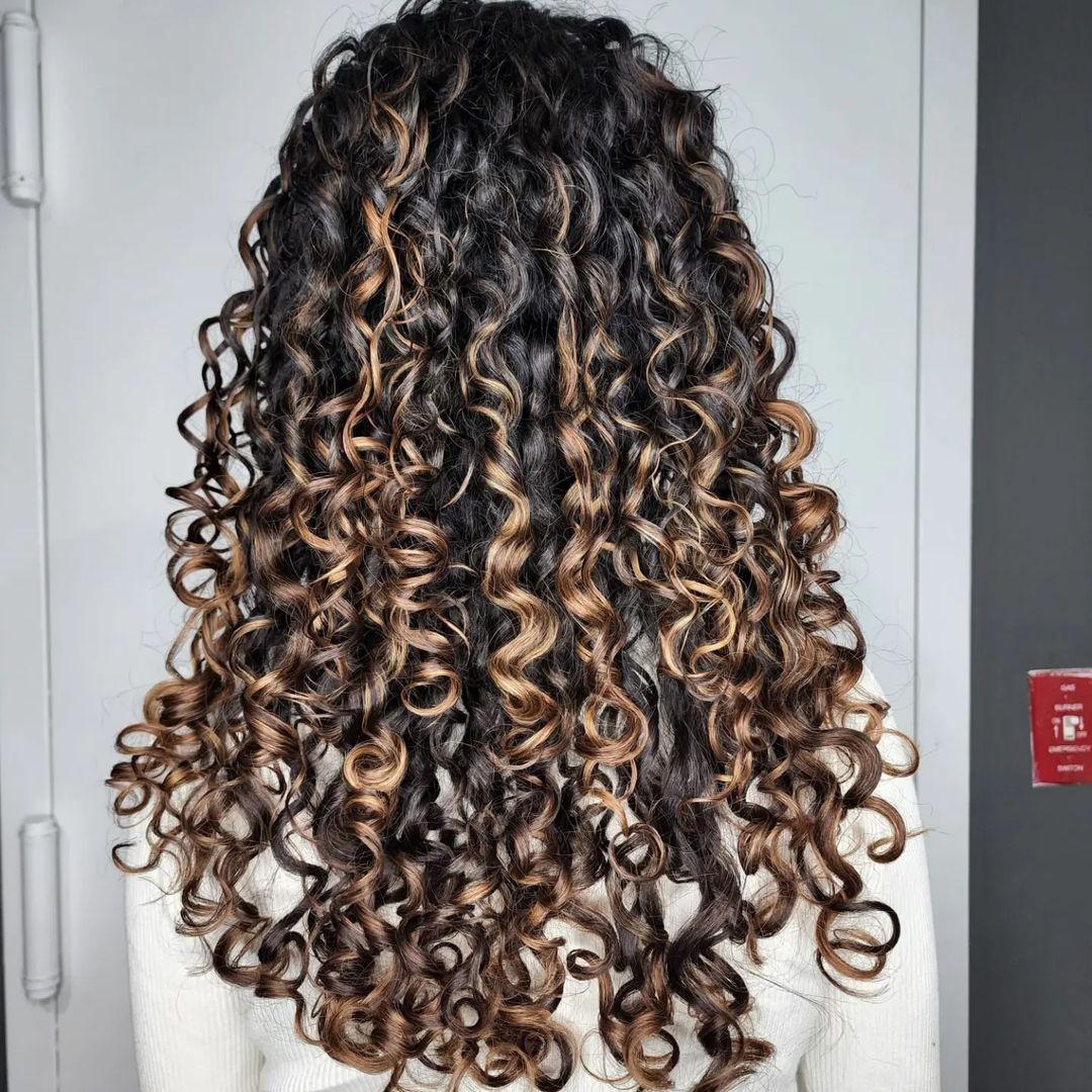 Defined Balayage Curls